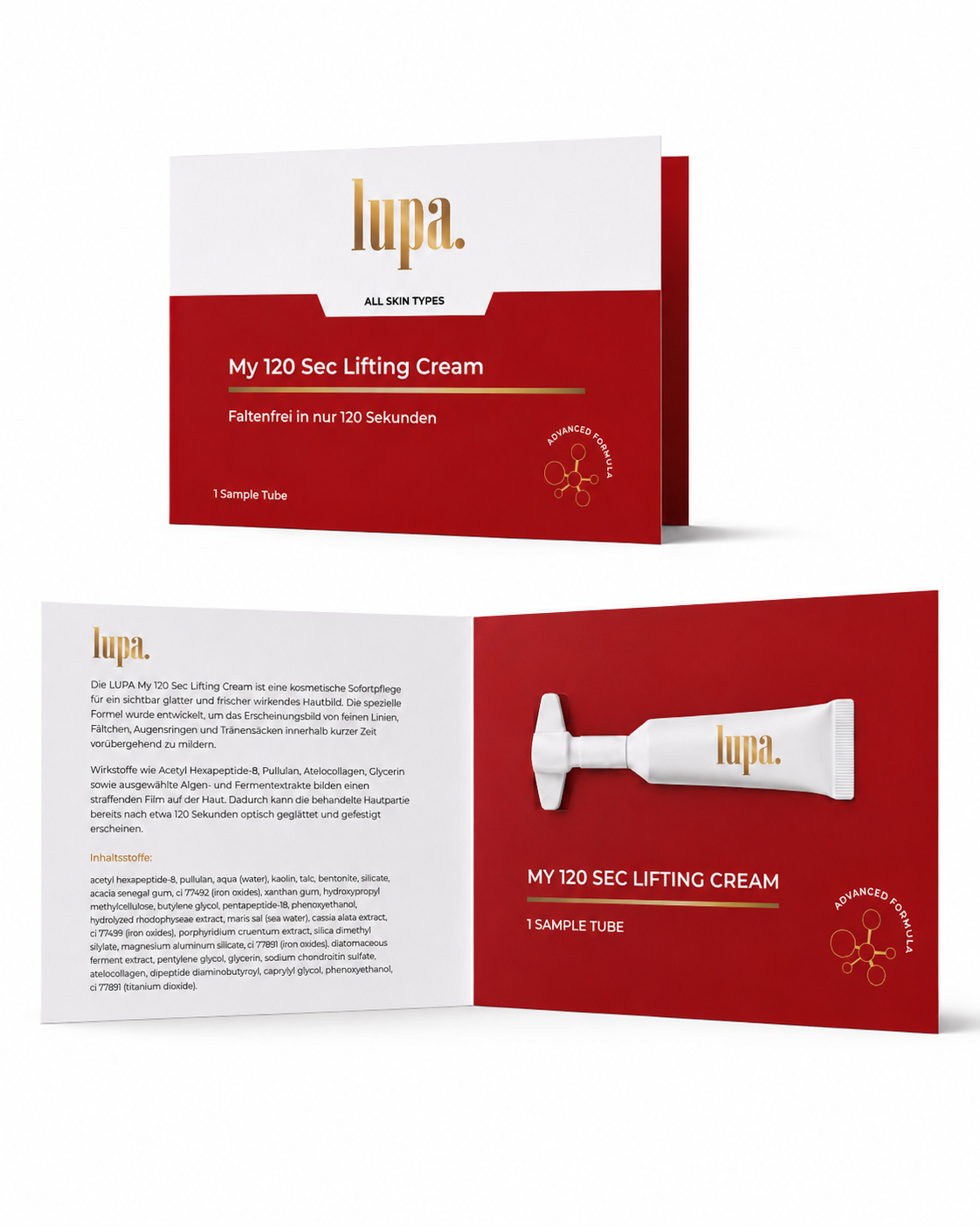 My 120 Sec Lifting Cream – One Sample Tube